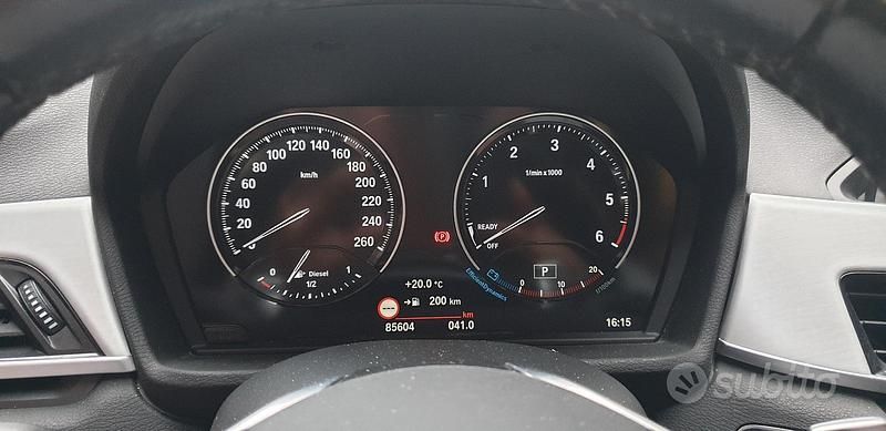 Usata BMW X1 150 CV (110 kW) 2021 Nero SUV