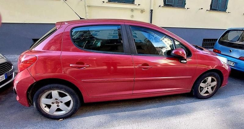 Usata Peugeot 207 95 CV (69 kW) 2008 Rosso Berlina