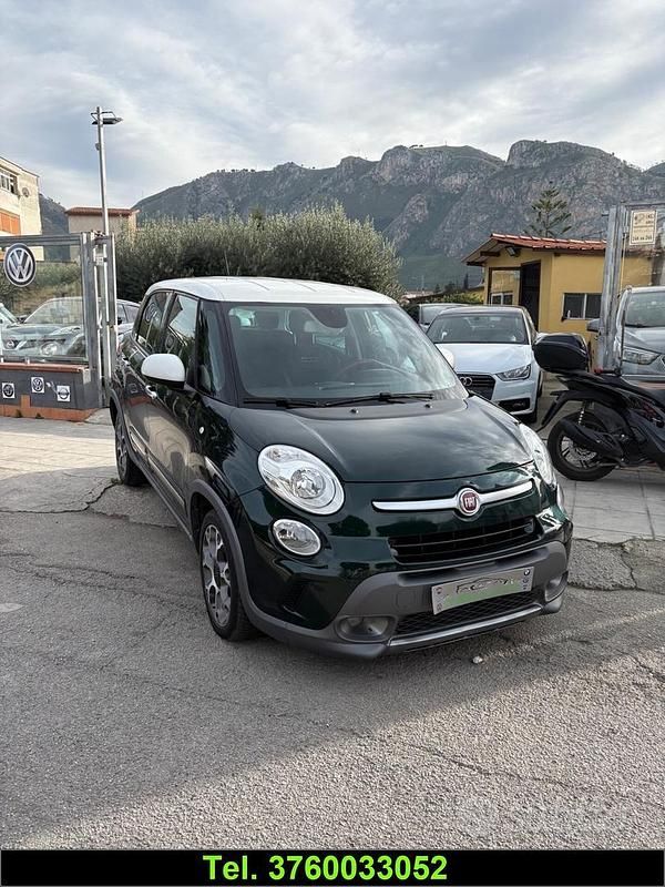 Usata Fiat 500L Trekking 105 CV (77 kW) 2015 Verde Monovolume