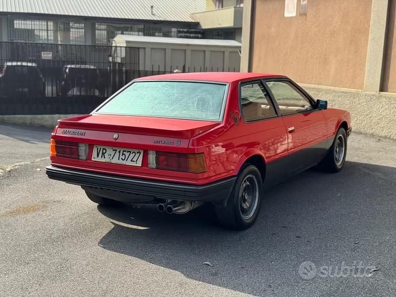Usata Maserati Biturbo 205 CV (150 kW) 1985 Rosso Coupé