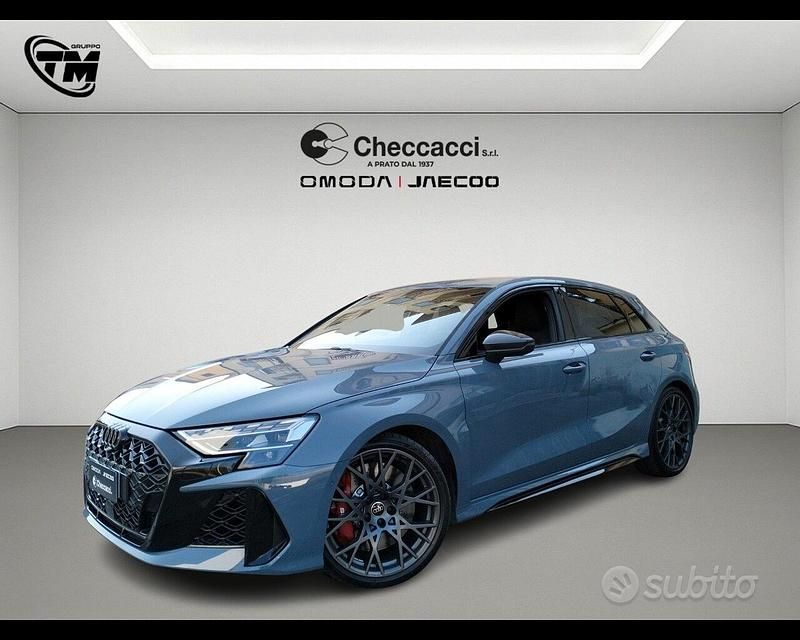 Usata Audi RS3 Premium 400 CV (294 kW) 2025 Grigio Berlina
