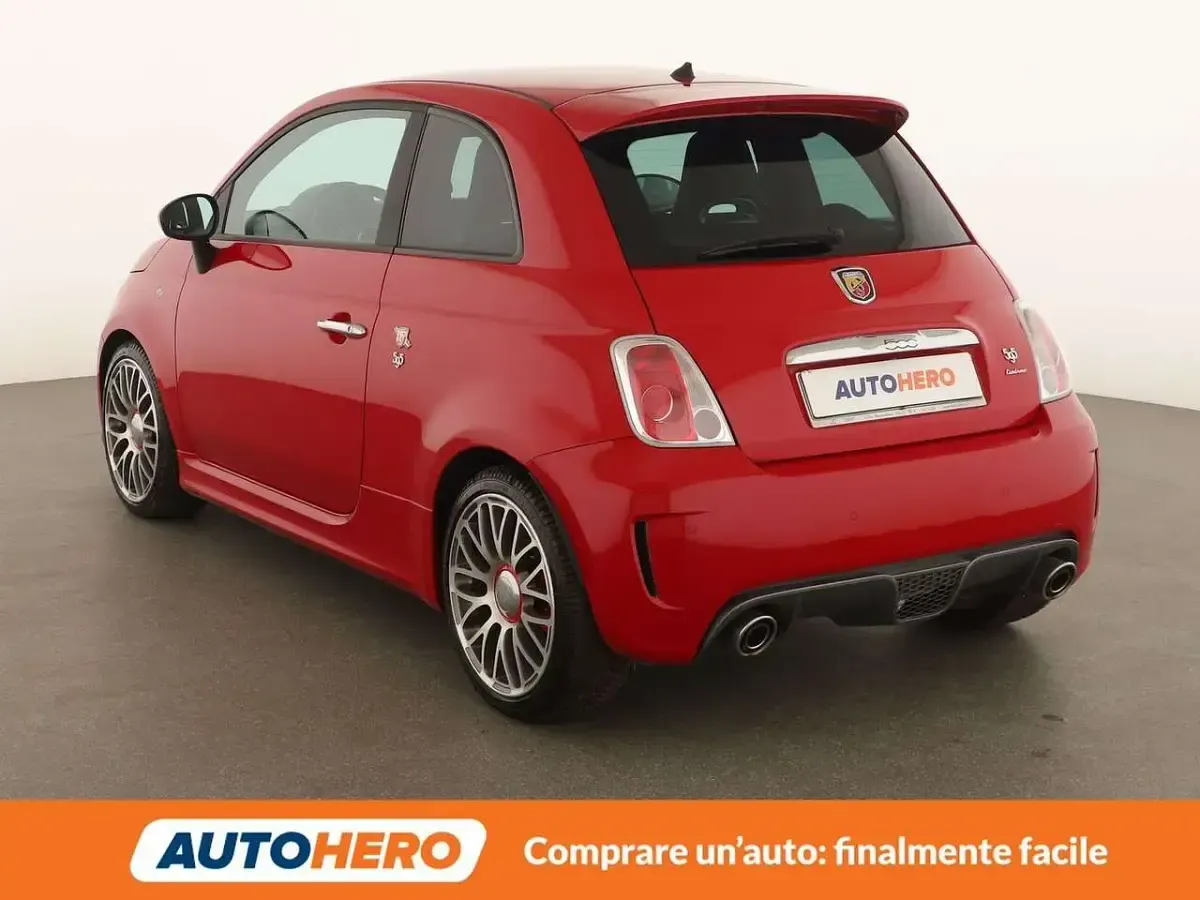Usata Abarth 595 Turismo 160 CV (117 kW) 2015 Rosso Utilitaria