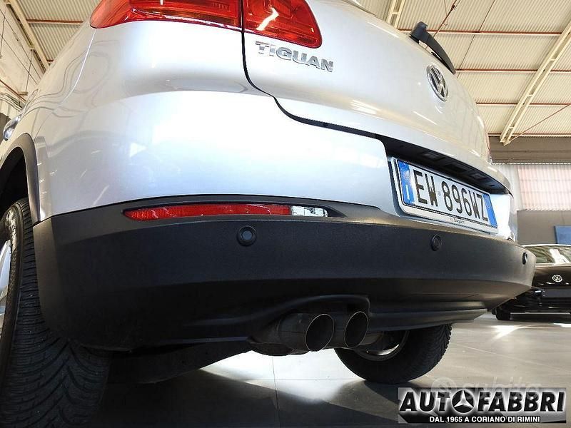 Usata VW Tiguan Sportline 110 CV (80 kW) 2014 Argento SUV