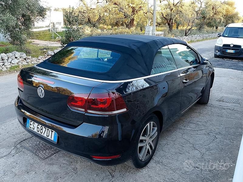 Usata VW Golf Cabriolet 2013 Nero Cabrio