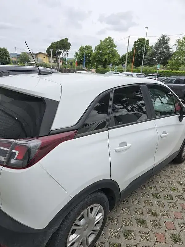 Usata Opel Crossland X 82 CV (60 kW) 2017 Bianco SUV