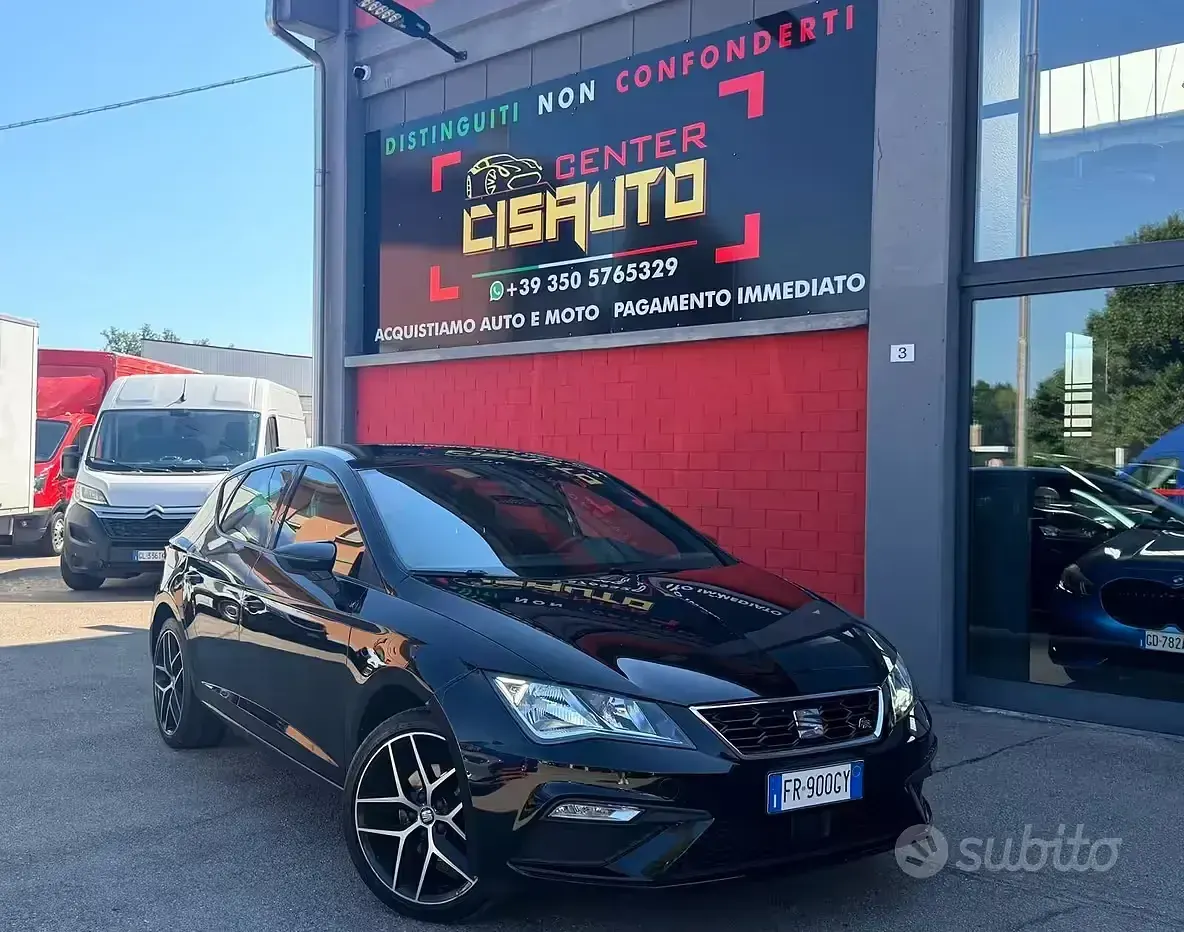 Usata Seat Leon FR 131 CV (96 kW) 2019 Berlina