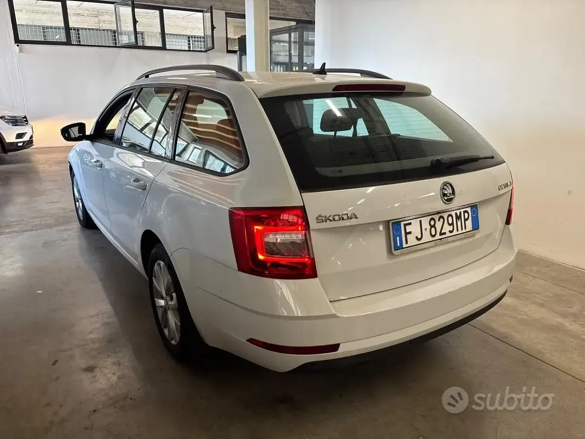 Usata Skoda Octavia 116 CV (85 kW) 2017 Bianco Station wagon
