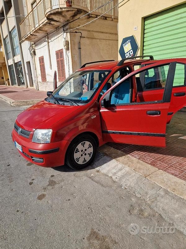 Usata Fiat Panda 60 CV (44 kW) 2006 Rosso Berlina