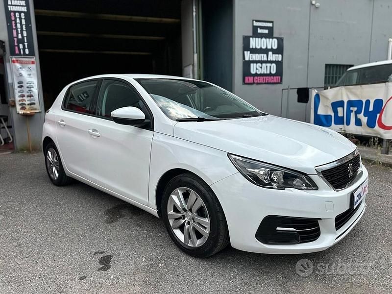 Usata Peugeot 308 Business-Line 101 CV (74 kW) 2019 Bianco Berlina