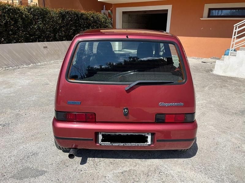 Usata Fiat Cinquecento 54 CV (39 kW) 1997 Bianco Utilitaria