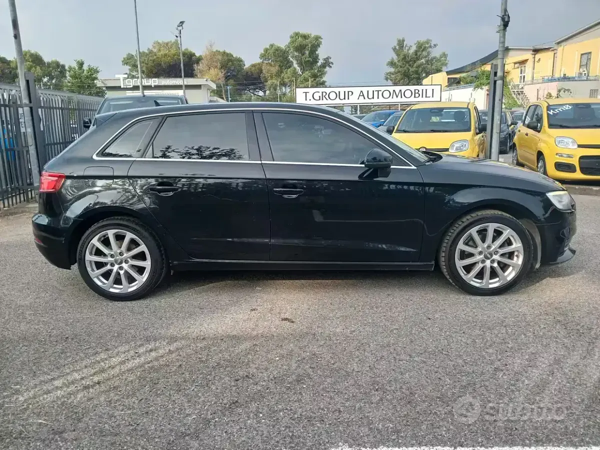 Usata Audi A3 Sport 116 CV (85 kW) 2019 Nero Berlina