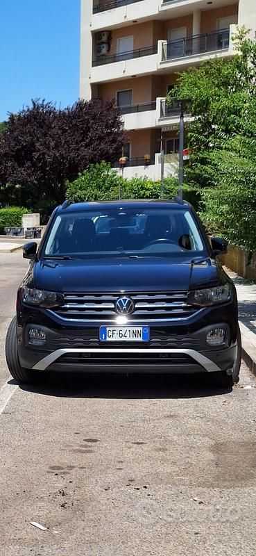 Usata VW T-Cross Style 110 CV (80 kW) 2021 Nero SUV