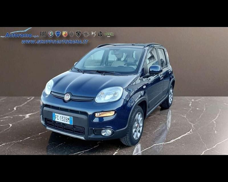 Blu Usata 2016 Fiat Panda 4x4 S Due volumi | 11.800 € (Buon prezzo) - Immagine 1/4