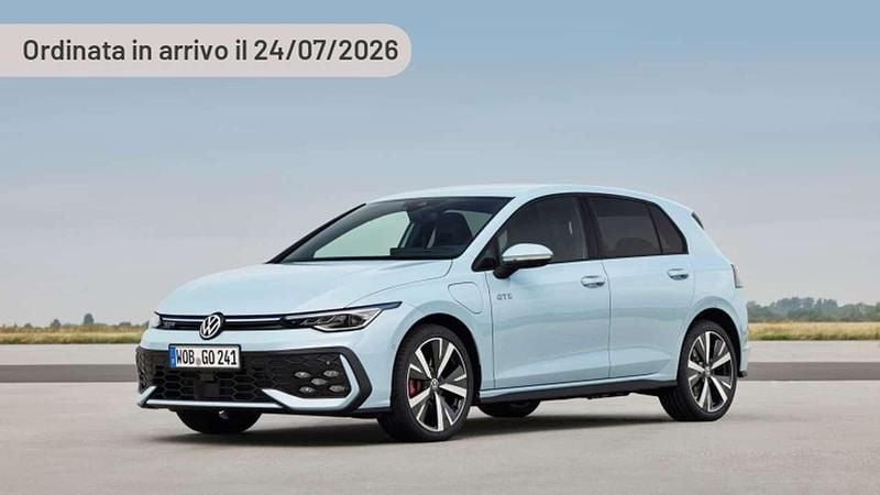 Nuova VW Golf VIII GTE 272 CV (200 kW) 2025 Argento Berlina
