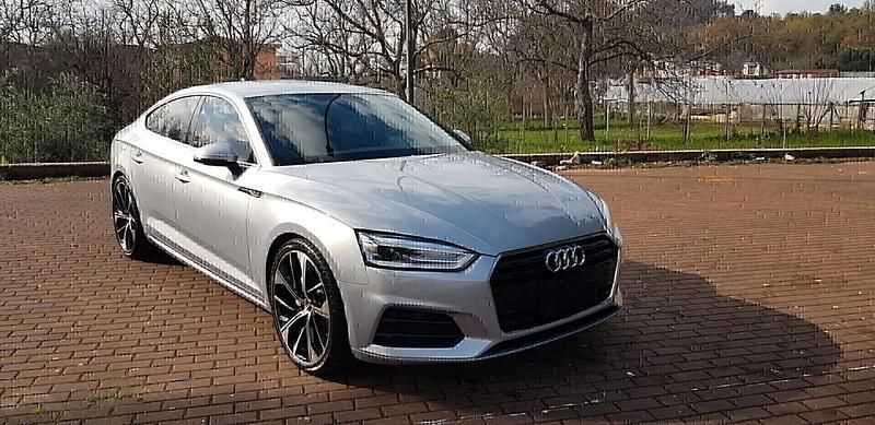 Usata Audi A5 190 CV (139 kW) 2017 Argento Coupé