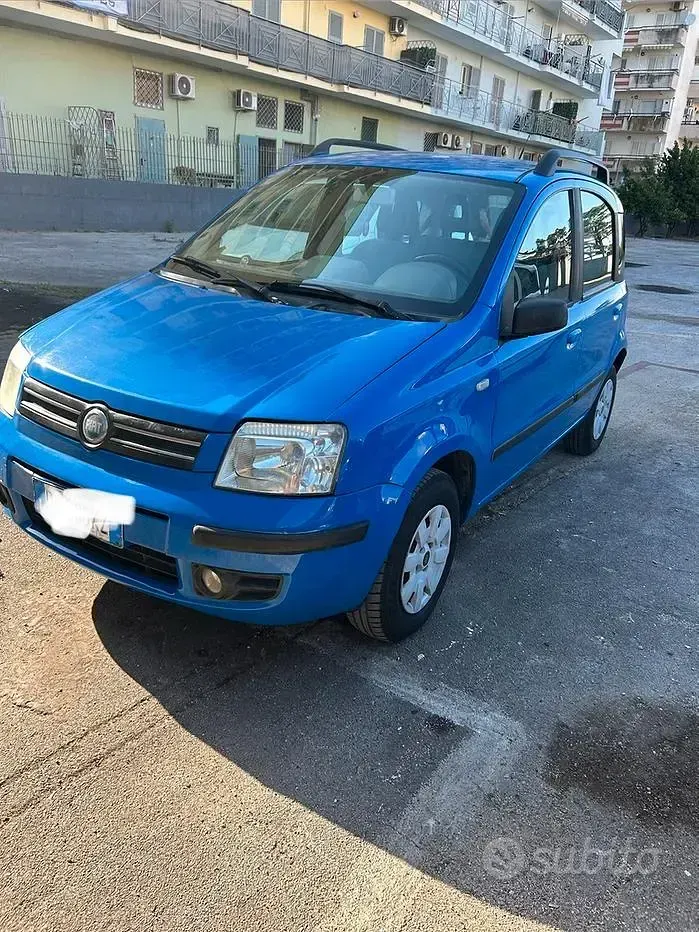 Usata Fiat Panda 70 CV (51 kW) 2006 Blu Utilitaria
