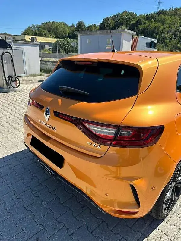 Usata Renault Mégane IV R.S. 279 CV (205 kW) 2018 Arancione Berlina