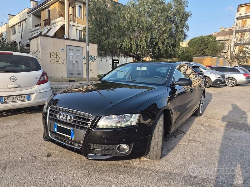 Usata Audi A5 Sportback 177 CV (130 kW) 2011 Nero Utilitaria