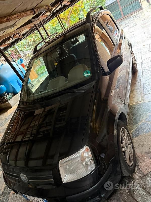 Usata Fiat Panda 70 CV (51 kW) 2008 Nero Utilitaria