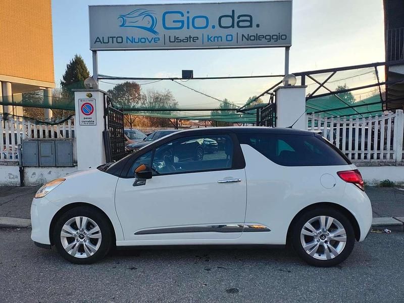 Usata DS Automobiles DS3 Chic 82 CV (60 kW) 2013 Bianco Berlina