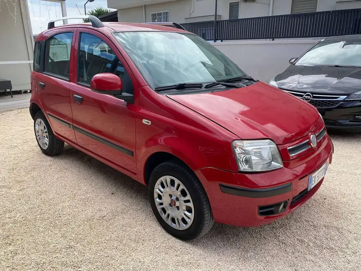 Usata Fiat Panda Dynamic 77 CV (56 kW) 2011 Rosso Utilitaria