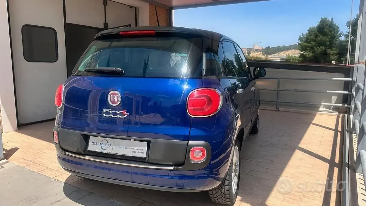 Usata Fiat 500L Lounge 95 CV (69 kW) 2017 Blu Monovolume