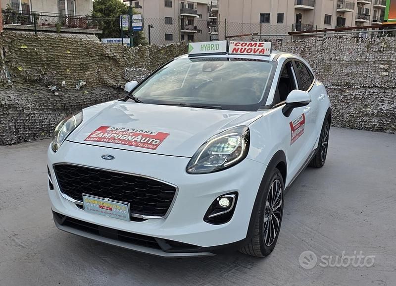 Bianco Usata 2024 Ford Puma Titanium Tre volumi | 18.900 € (Buon prezzo) - Immagine 1/4