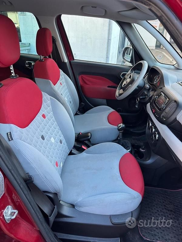 Usata Fiat 500L 85 CV (62 kW) 2013 Rosso Monovolume