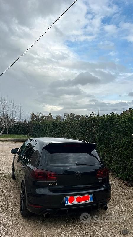 Usata VW Golf VI GTI 122 CV (89 kW) 2011 Nero Utilitaria