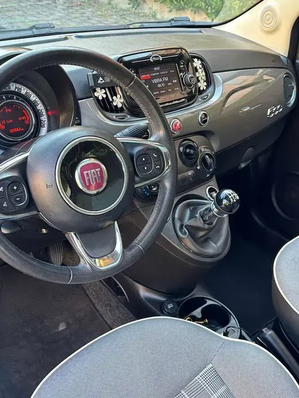 Usata Fiat 500 Lounge 69 CV (50 kW) 2018 Grigio Utilitaria