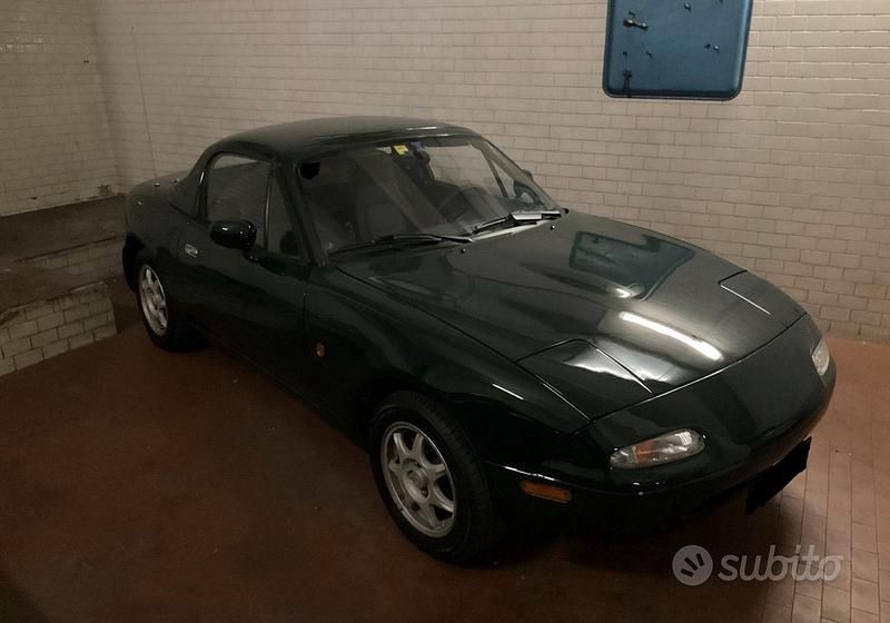 Usata Mazda MX5 90 CV (66 kW) 1996 Verde Cabrio