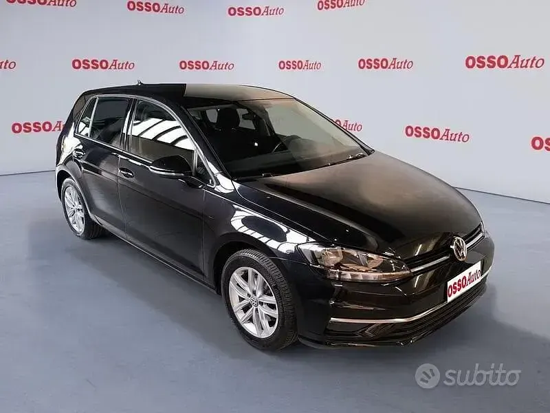 Usata VW Golf VII Business 116 CV (85 kW) 2019 Nero Berlina