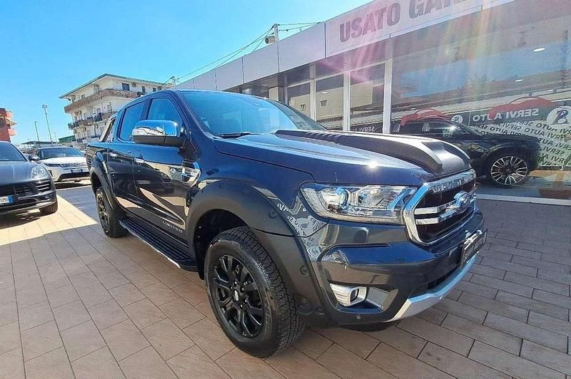 Nero Usata 2020 Ford Ranger Limited Pick-up | 27.900 € (Buon prezzo) - Immagine 1/4