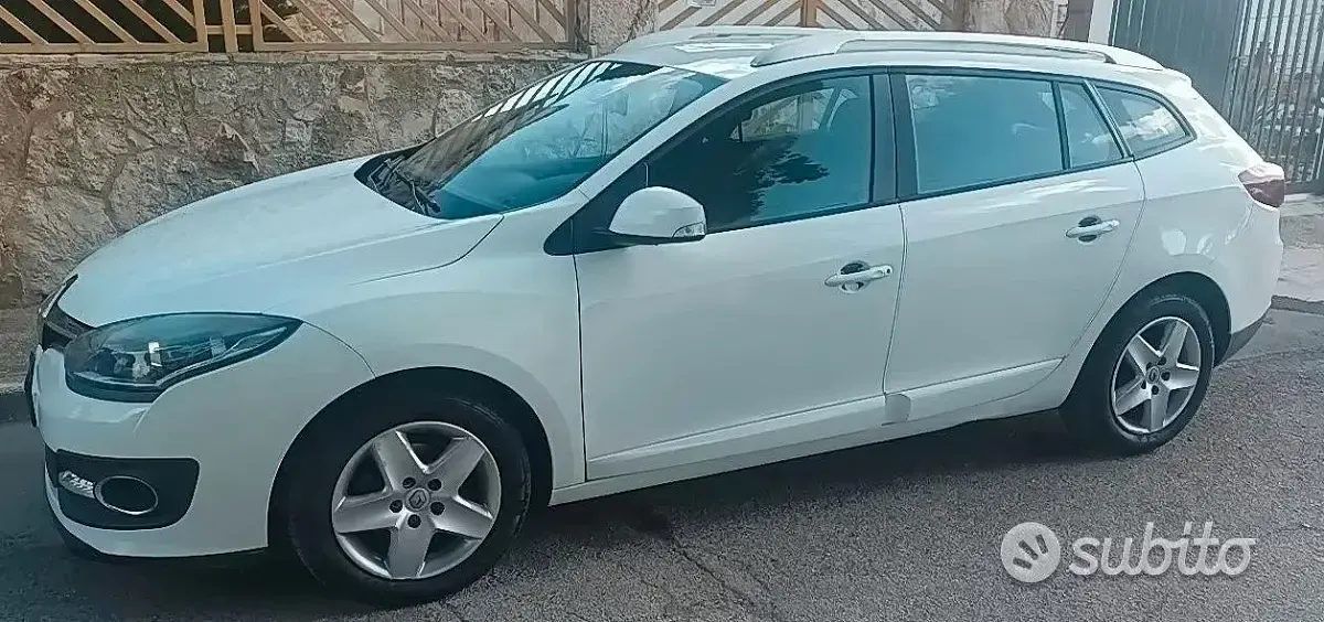 Usata Renault Mégane 110 CV (80 kW) 2015 Bianco Berlina