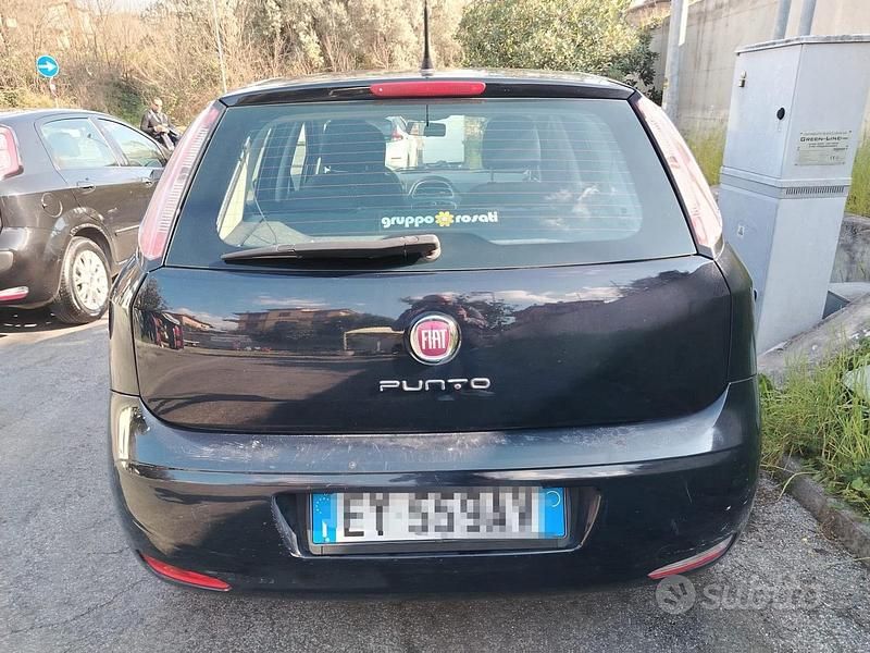 Usata Fiat Punto Lounge 69 CV (50 kW) 2015 Blu Utilitaria