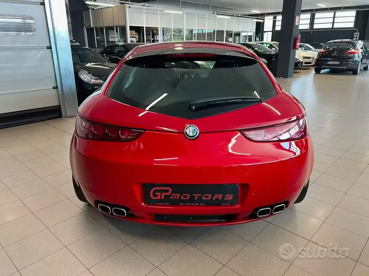 Usata Alfa Romeo Brera 185 CV (136 kW) 2007 Rosso Coupé
