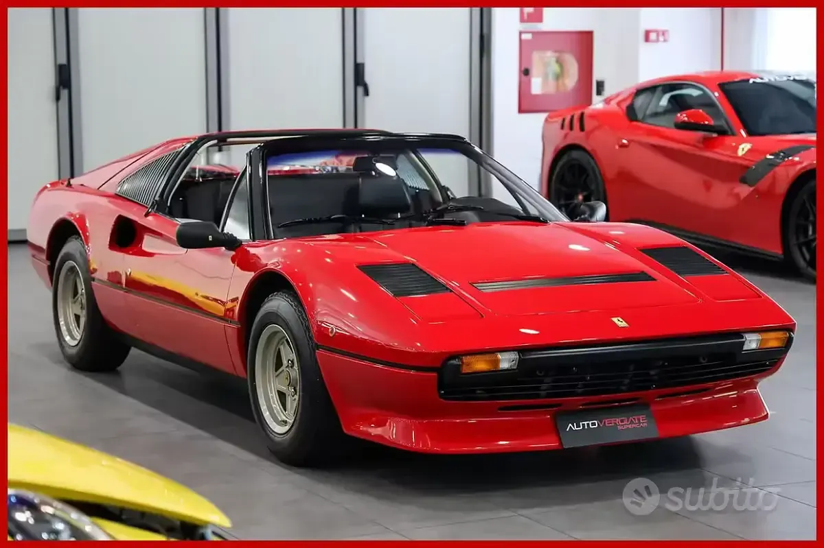 Usata Ferrari 208 155 CV (114 kW) 1981 Rosso Coupé