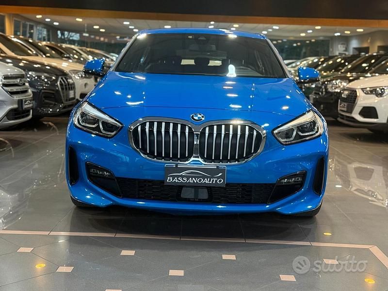 Usata BMW 116 M Sport 116 CV (85 kW) 2019 Blu Utilitaria