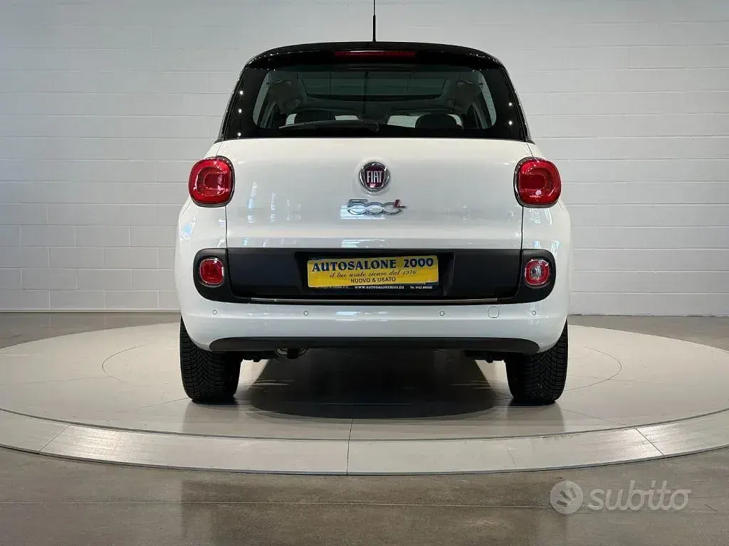 Usata Fiat 500L Lounge 95 CV (69 kW) 2013 Bianco Monovolume