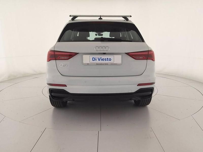 Usata Audi Q3 S-Line 150 CV (110 kW) 2022 Bianco ghiacciaio metallizzato SUV