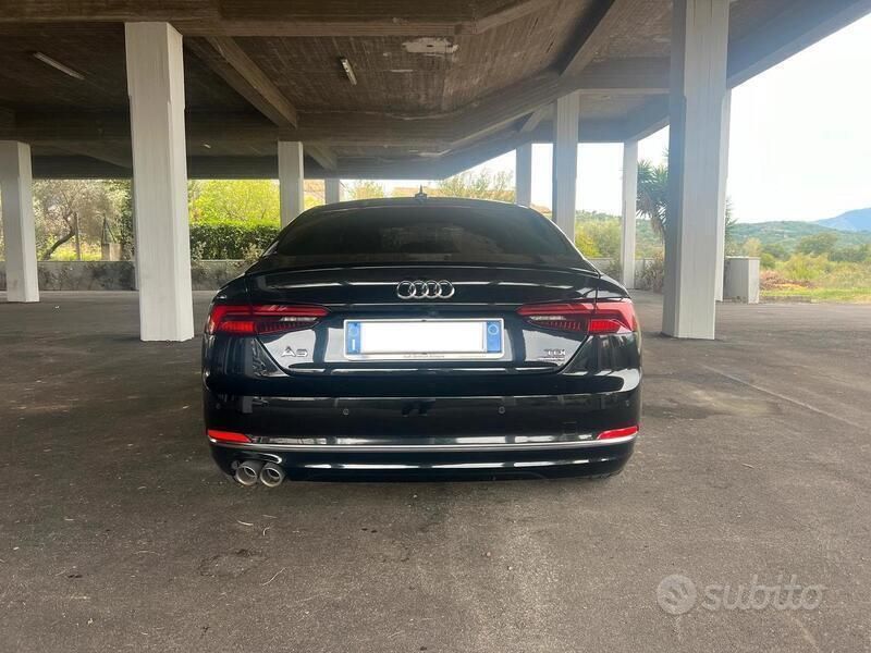 Usata Audi A5 Sportback 190 CV (139 kW) 2018 Nero Utilitaria