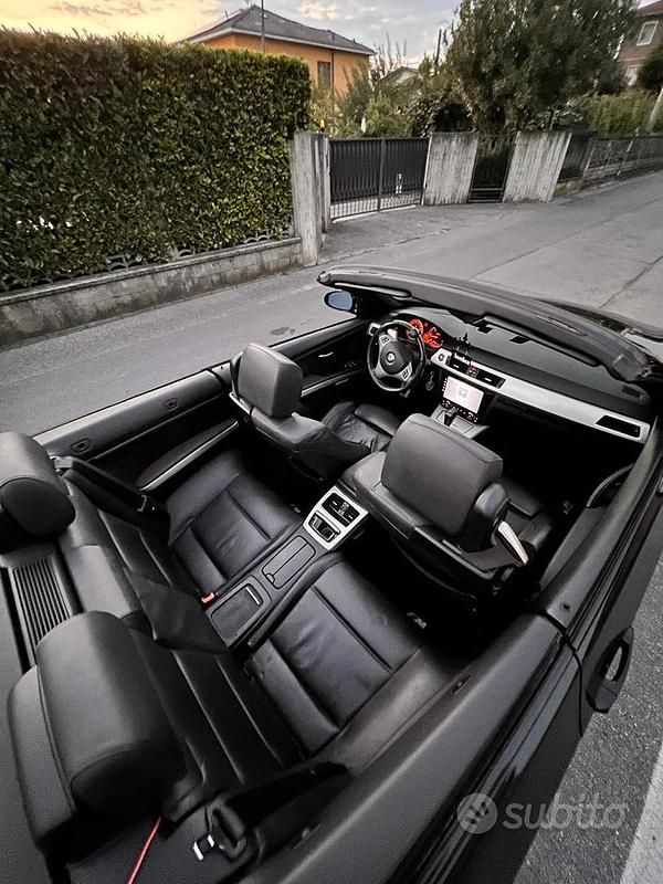 Usata BMW 320 Cabriolet 2008 Nero Cabrio