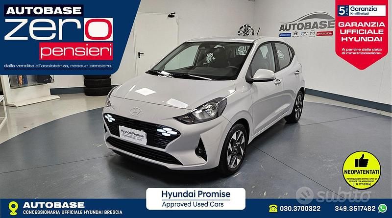 Nero Nuova 2025 Hyundai i10 Due volumi | 15.900 € - Immagine 1/3
