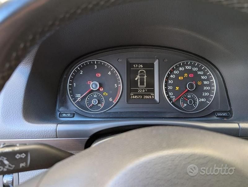 Usata VW Touran 2013 Blu Monovolume