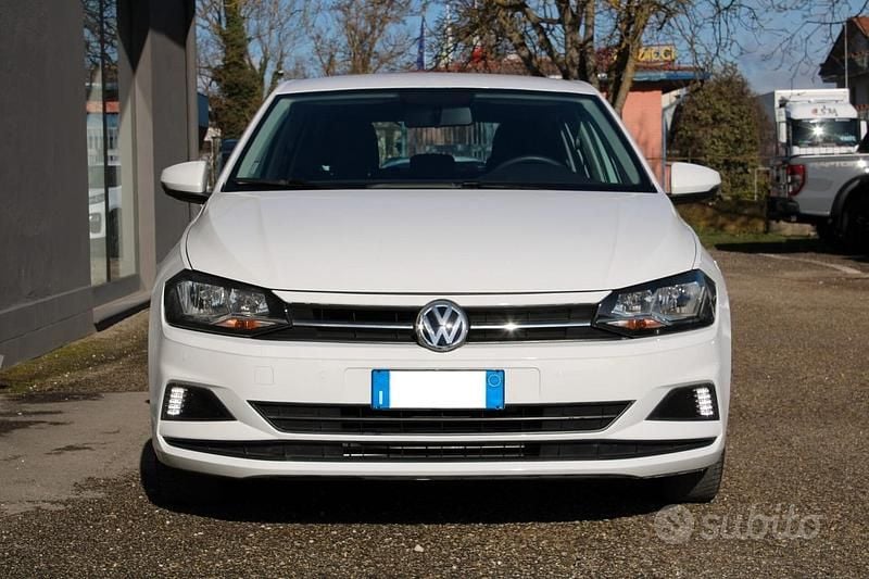 Usata VW Polo Trendline 90 CV (66 kW) 2021 Bianco Utilitaria