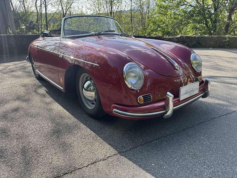 Usata Porsche 356 60 CV (44 kW) 1959 Rosso Cabrio