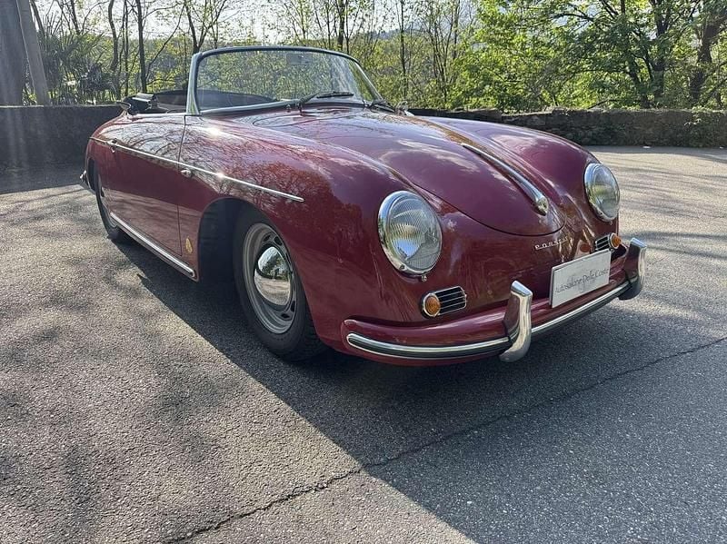 Usata Porsche 356 A 60 CV (44 kW) 1959 Rosso Cabrio