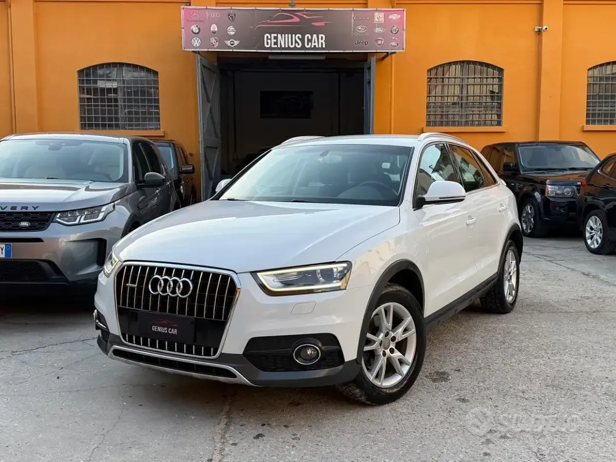 Usata Audi Q3 Advanced 177 CV (130 kW) 2013 Bianco SUV