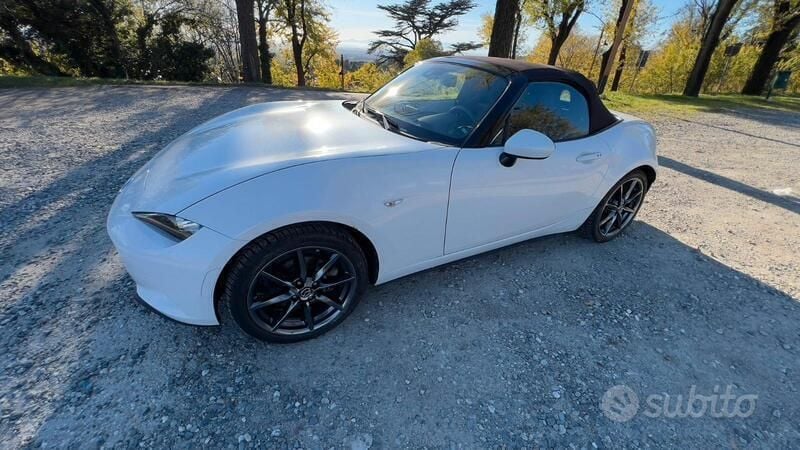 Bianco Usata 2018 Mazda MX5 Inclusive Cabrio | 21.500 € (Buon prezzo) - Immagine 1/4