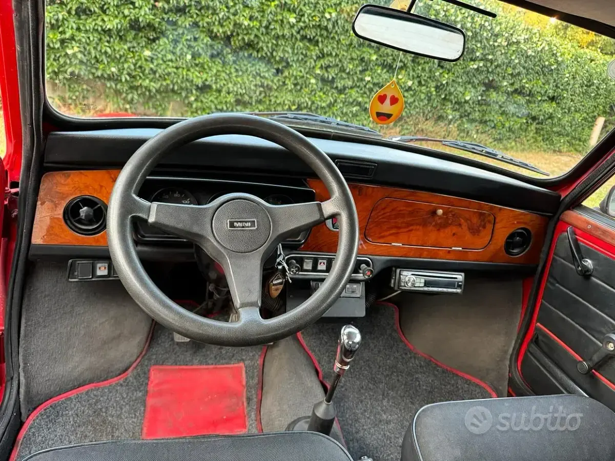 Usata Austin Mini 1990 Rosso Utilitaria